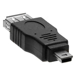 อะแดปเตอร์ USB 2.0 ตัวเมียเป็น Mini USB 5Pin ตัวผู้ (ฟังก์ชัน OTG)