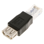 อะแดปเตอร์ RJ45 ตัวผู้เป็น USB AF