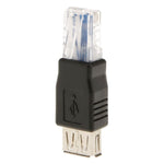 อะแดปเตอร์ RJ45 ตัวผู้เป็น USB AF