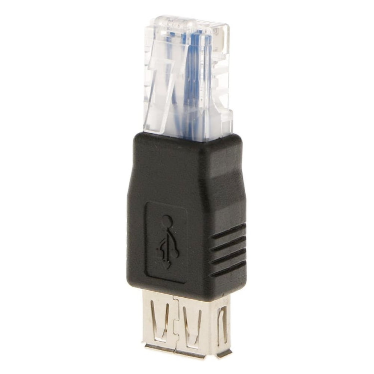 อะแดปเตอร์ RJ45 ตัวผู้เป็น USB AF