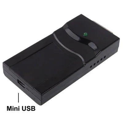 อะแดปเตอร์ USB 2.0 เป็น DVI / VGA / HDMI Display รองรับ Full HD 1080P ขยายได้สูงสุด 6 หน้าจอ ความละเอียด USB 2.0: 1920*1080
