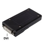อะแดปเตอร์ USB 2.0 เป็น DVI / VGA / HDMI Display รองรับ Full HD 1080P ขยายได้สูงสุด 6 หน้าจอ ความละเอียด USB 2.0: 1920*1080
