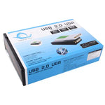 อะแดปเตอร์ USB 2.0 เป็น DVI / VGA / HDMI Display รองรับ Full HD 1080P ขยายได้สูงสุด 6 หน้าจอ ความละเอียด USB 2.0: 1920*1080