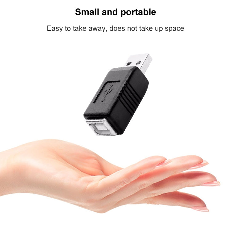 อะแดปเตอร์แปลง USB 2.0 AM เป็น BF สำหรับเครื่องพิมพ์, USB 2.0 AM (สีดำ)