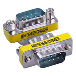 อะแดปเตอร์แปลง RS232 DB9 9 พิน ตัวเมียถึงตัวเมีย, RS232 ตัวผู้ถึงตัวผู้, RS232 ตัวเมียถึงตัวเมีย