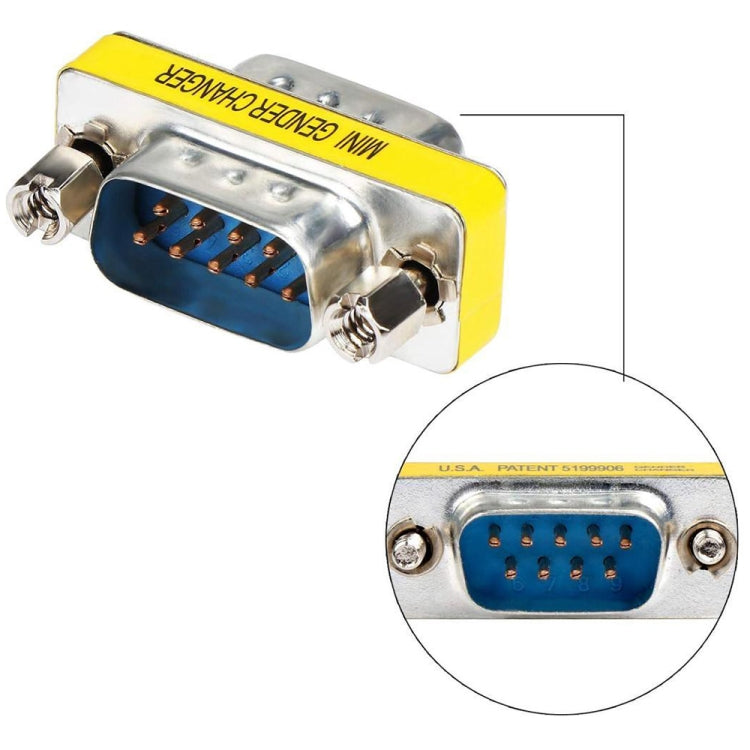อะแดปเตอร์แปลง RS232 DB9 9 พิน ตัวเมียถึงตัวเมีย, RS232 ตัวผู้ถึงตัวผู้, RS232 ตัวเมียถึงตัวเมีย