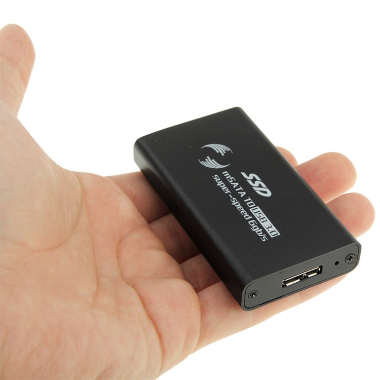 เคสฮาร์ดดิสก์ SSD mSATA ความเร็ว 6Gb/s เป็น USB 3.0
