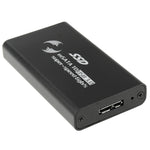 เคสฮาร์ดดิสก์ SSD mSATA ความเร็ว 6Gb/s เป็น USB 3.0
