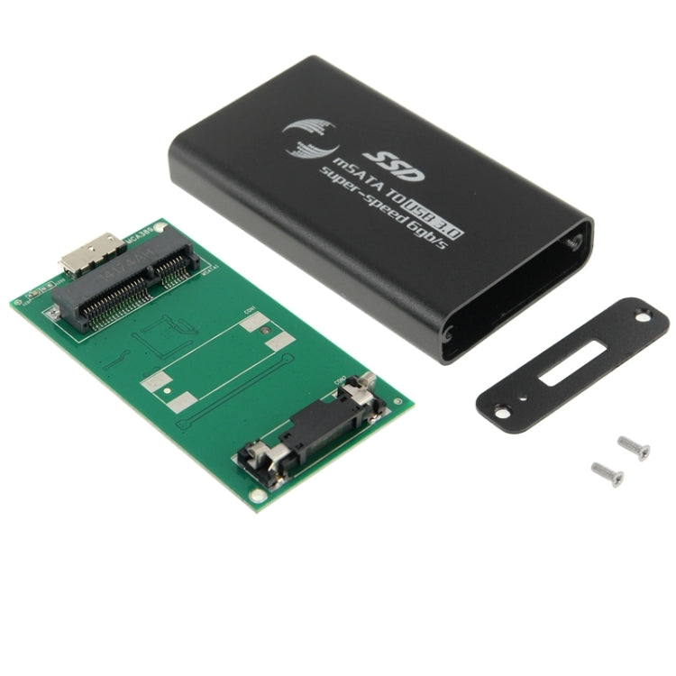 เคสฮาร์ดดิสก์ SSD mSATA ความเร็ว 6Gb/s เป็น USB 3.0