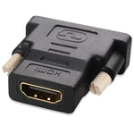 อะแดปเตอร์ HDMI 19 พิน ตัวเมียเป็น DVI 24+1 พิน ตัวผู้ ชุบทอง