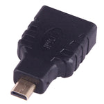 อะแดปเตอร์ Micro HDMI ตัวผู้เป็น HDMI ตัวเมีย (ชุบทอง), Micro HDMI ตัวผู้เป็น HDMI ตัวเมีย