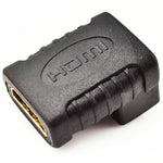 อะแดปเตอร์ HDMI มุม (ตัวเมียเป็นตัวเมีย) 90 องศา ชุบทอง