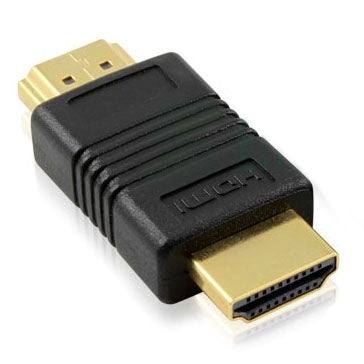 อะแดปเตอร์ HDMI 19 พิน ตัวผู้เป็นตัวผู้ ชุบทอง รองรับ HD TV / Xbox 360 / PS3 เป็นต้น