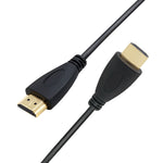 สาย HDMI เป็น HDMI 19 พิน ยาว 1.8 ม. รุ่น 1.4 รองรับ 3D, อีเธอร์เน็ต, HD TV / Xbox 360 / PS3 เป็นต้น (ชุบทอง), ความยาว: 1.8 ม.