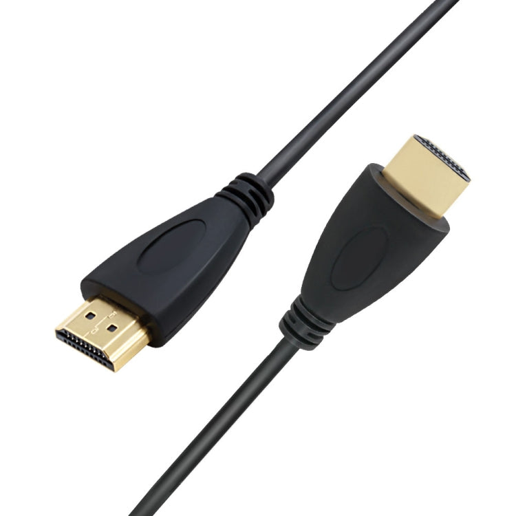 สาย HDMI เป็น HDMI 19 พิน ยาว 1.8 ม. รุ่น 1.4 รองรับ 3D, อีเธอร์เน็ต, HD TV / Xbox 360 / PS3 เป็นต้น (ชุบทอง), ความยาว: 1.8 ม.