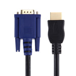 สายวิดีโอ HDMI ตัวผู้เป็น VGA ตัวผู้ 15 พิน ยาว 1.8 ม.
