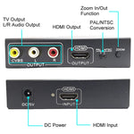 กล่องแปลงสัญญาณวิดีโอ NK-10II HDMI เป็น HDMI/CVBS/AV, HDMI เป็น HDMI/CVBS/AV