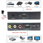 กล่องแปลงสัญญาณวิดีโอ NK-10II HDMI เป็น HDMI/CVBS/AV, HDMI เป็น HDMI/CVBS/AV