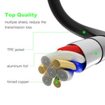 สายอะแดปเตอร์วิดีโอ Micro HDMI ตัวผู้เป็น VGA ตัวเมีย ยาว 22 ซม. รองรับ Full HD 1080P, Micro HDMI ตัวผู้เป็น VGA ตัวเมีย