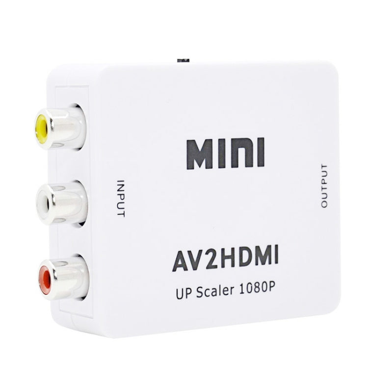 อะแดปเตอร์แปลง Mini CVBS/L+R Audio เป็น HDMI, CVBS/L+R Audio เป็น HDMI
