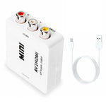 อะแดปเตอร์แปลง Mini CVBS/L+R Audio เป็น HDMI, CVBS/L+R Audio เป็น HDMI