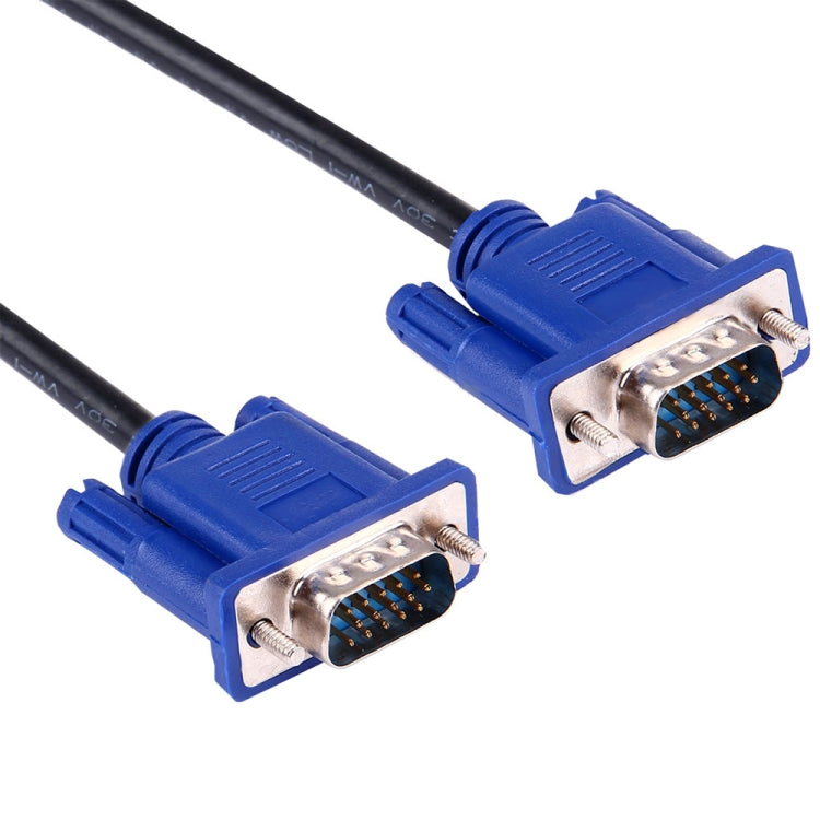 สาย VGA 15 พิน ตัวผู้เป็น VGA 15 พิน ตัวผู้ ความยาว 3 ม. คุณภาพสูง สำหรับจอ LCD / โปรเจคเตอร์