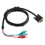 สาย VGA 1.5m เป็น 3RCA RGB, VGA เป็น RGB