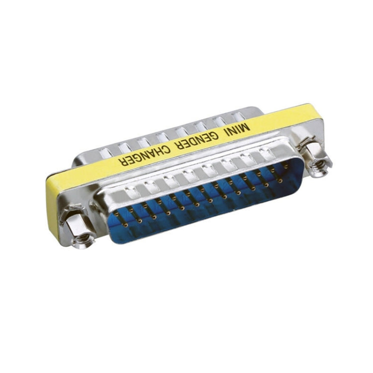 อะแดปเตอร์เปลี่ยนเพศ DB25 25 พิน ตัวผู้เป็นตัวผู้ขนาดเล็ก