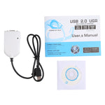 อะแดปเตอร์ USB เป็น VGA สำหรับจอภาพหลายจอ / จอแสดงผลหลายจอ, การ์ดกราฟิกภายนอก USB 2.0, USB 2.0