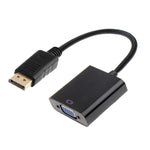 อะแดปเตอร์ DisplayPort ตัวผู้เป็น VGA ตัวเมีย