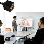สายอะแดปเตอร์ DVI 24+1 ตัวผู้เป็น 2 ตัวเมีย ความยาว: 30cm, 2 ตัวเมีย DVI 24+1 พิน