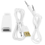 อะแดปเตอร์ HDMI เป็น VGA Full HD 1080P สำหรับไฟและเสียง, S-PC-0470, S-PC-0470B
