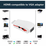 อะแดปเตอร์ HDMI เป็น VGA Full HD 1080P สำหรับไฟและเสียง, S-PC-0470, S-PC-0470B