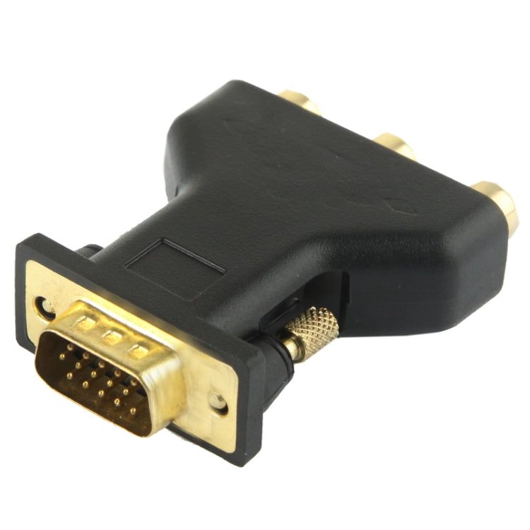 อะแดปเตอร์ VGA 15 Pin ตัวผู้ เป็น 3 RCA Component ตัวเมีย, VGA
