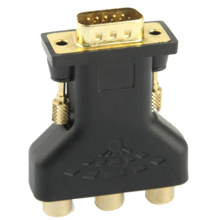 อะแดปเตอร์ VGA 15 Pin ตัวผู้ เป็น 3 RCA Component ตัวเมีย, VGA