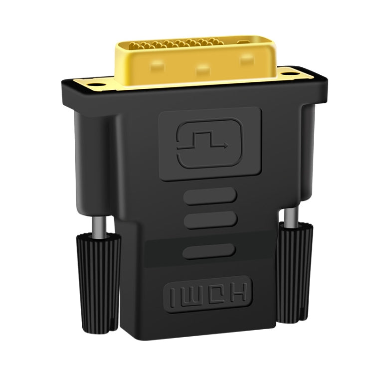 อะแดปเตอร์ DVI-D 24+1 Pin ตัวผู้ เป็น HDMI 19 Pin ตัวเมีย สำหรับจอภาพ / HDTV