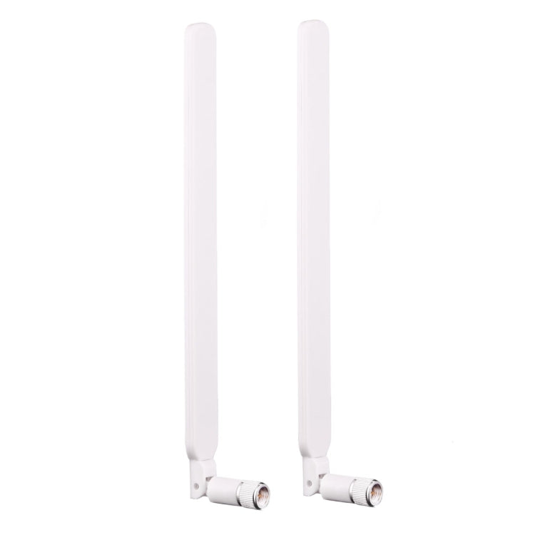 เสาอากาศเราเตอร์ 4G LTE SMA ตัวผู้ B593 5dBi 2 ชิ้น, เสาอากาศ B593 5dBi สีขาว, เสาอากาศ B593 5dBi สีดำ