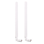 เสาอากาศเราเตอร์ 4G LTE SMA ตัวผู้ B593 5dBi 2 ชิ้น, เสาอากาศ B593 5dBi สีขาว, เสาอากาศ B593 5dBi สีดำ