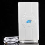 เสาอากาศ 4G LTE MIMO ในร่ม LF-ANT4G01 88dBi พร้อมสายเชื่อมต่อ 2 ชิ้น ยาว 2 เมตร, พอร์ต CRC9, พอร์ต CRC9