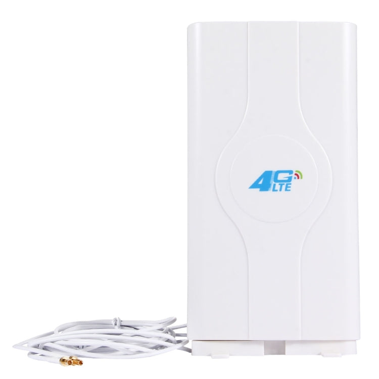 เสาอากาศ 4G LTE MIMO ในร่ม LF-ANT4G01 88dBi พร้อมสายเชื่อมต่อ 2 ชิ้น ยาว 2 เมตร, พอร์ต TS-9, พอร์ต TS-9