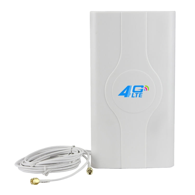 เสาอากาศ MIMO 4G LTE ในร่ม LF-ANT4G01 88dBi พร้อมสายเชื่อมต่อ 2 เมตร 2 ชิ้น, พอร์ต SMA, พอร์ต SMA