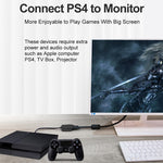 สายอะแดปเตอร์วิดีโอ Mini HDMI ตัวผู้ Full HD 1080P ขนาด 22 ซม. เป็น VGA ตัวเมีย พร้อมสายเสียง, Mini HDMI