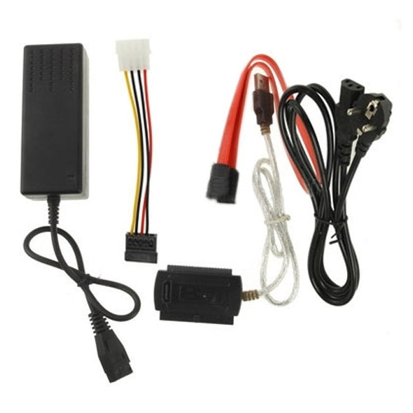สาย USB 2.0 เป็น IDE & SATA ความยาวสายประมาณ 55 ซม., USB 2.0 เป็น IDE & SATA (ปลั๊ก EU), USB 2.0 เป็น IDE & SATA (ปลั๊ก US), USB 2.0 เป็น IDE & SATA (ปลั๊ก UK)