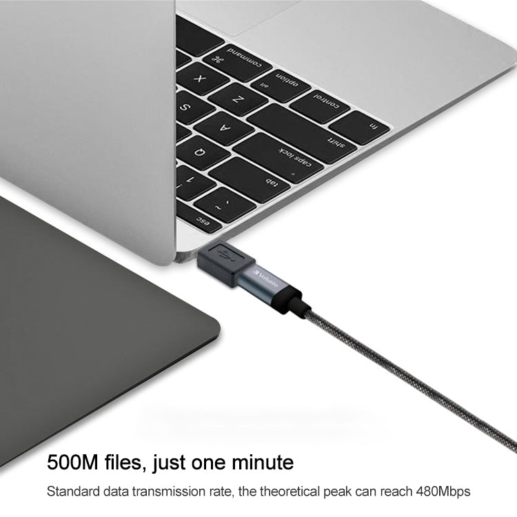 อะแดปเตอร์ USB 2.0 AM เป็น Micro USB ตัวเมีย, USB 2.0 AM