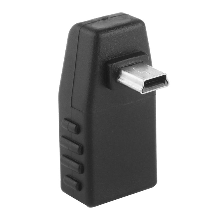 อะแดปเตอร์ Mini USB ตัวผู้เป็น USB 2.0 AF มุม 90 องศา, มุมขึ้น 90 องศา, มุมลง 90 องศา
