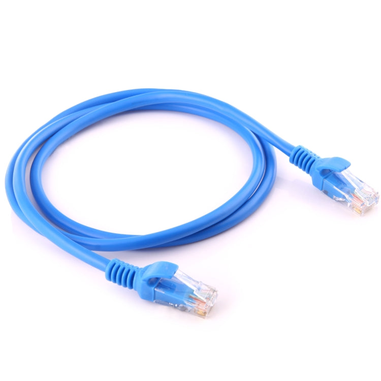 สายเครือข่าย Cat5e, ความยาว: 1 ม., สีน้ำเงิน 1 ม.