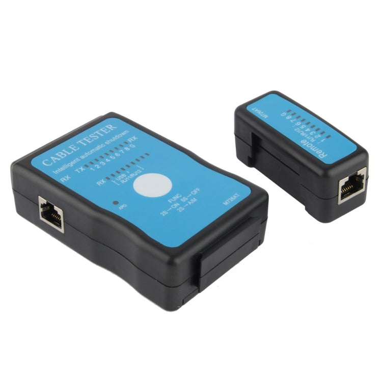 สาย USB, เครื่องทดสอบสายเครือข่าย RJ45 และ RJ11 แบบมัลติฟังก์ชัน, RJ45/RJ11 สีน้ำเงิน