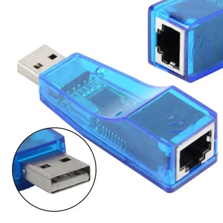 การ์ดแลน USB 1.1 RJ45 10/100M อะแดปเตอร์เครือข่ายอีเธอร์เน็ต