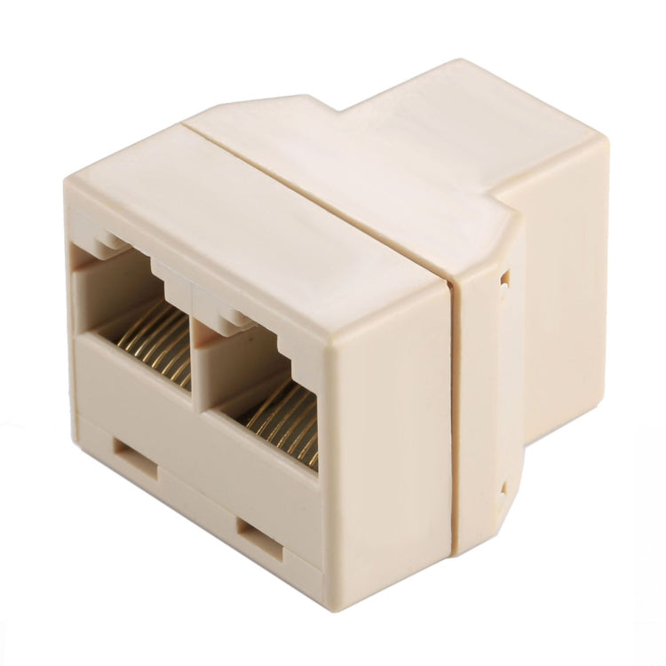 ตัวแยกอะแดปเตอร์ RJ45 1x2 ตัวเมียเป็น 2 ตัวเมีย