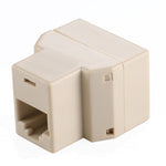 ตัวแยกอะแดปเตอร์ RJ45 1x2 ตัวเมียเป็น 2 ตัวเมีย